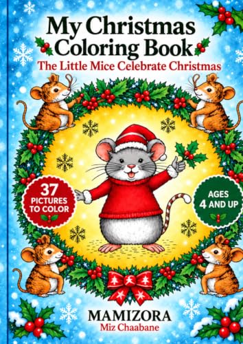 Couverture de My Christmas Coloring Book