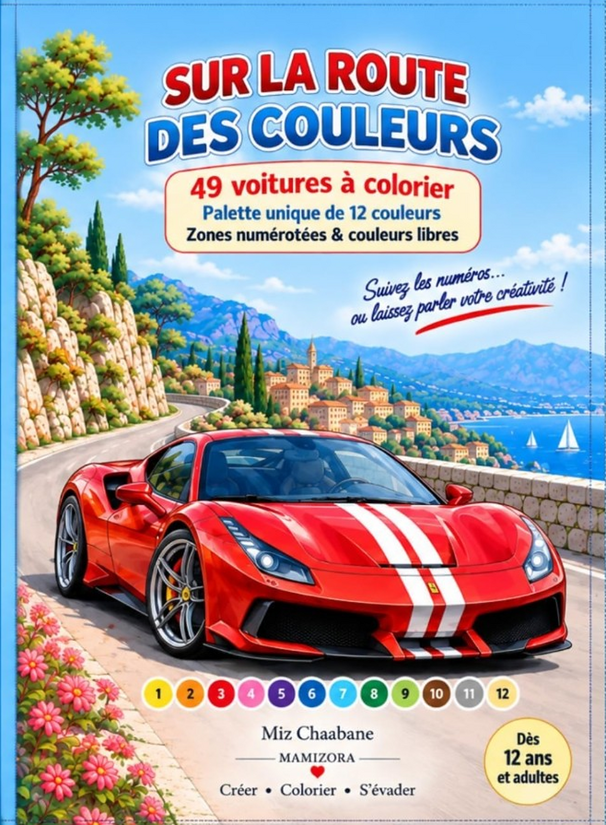Couverture de Sur la route des couleurs